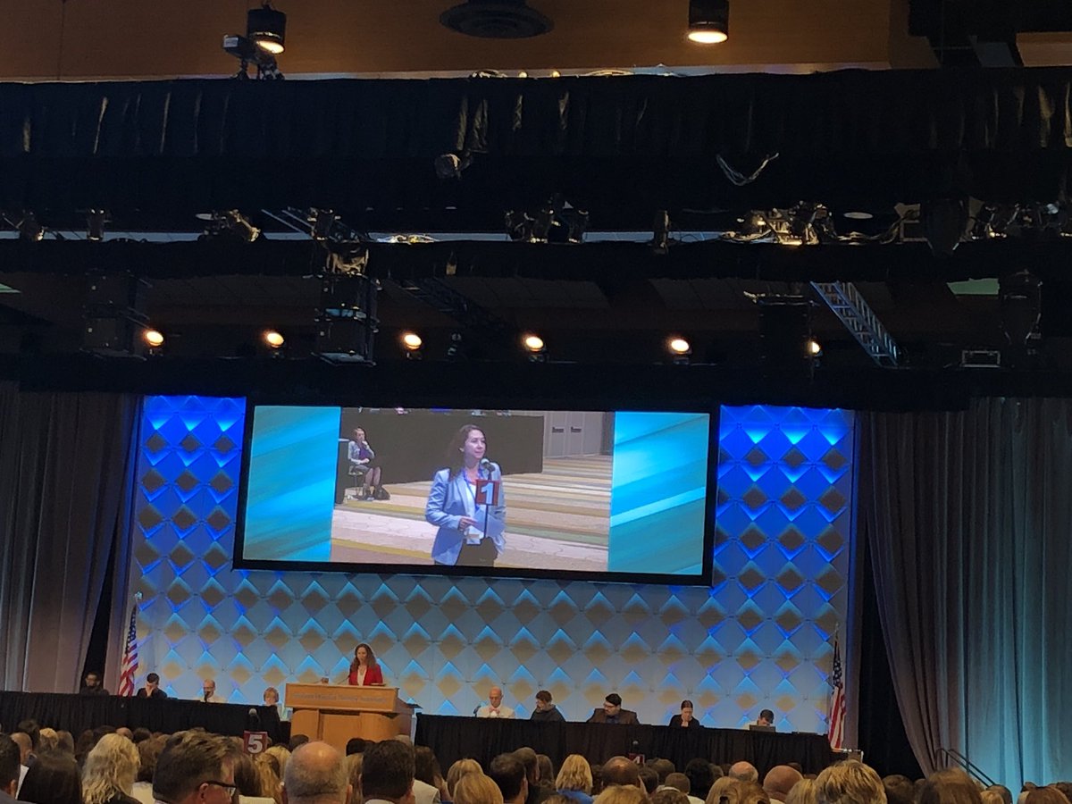 AZPTASIG2's tweet photo. AZ Delegate Jamie Kuettel speaks on a motion https://t.co/T8E0BHr8yM