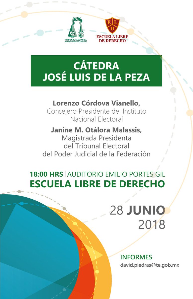 eld_oficial's tweet photo. #EventoELD Cátedra José Luis de la Peza https://t.co/oK7OpvEJlM