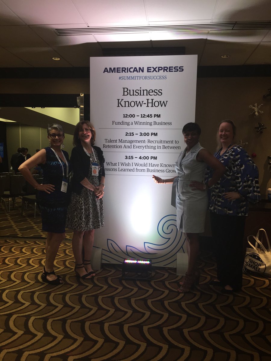 francinepastore's tweet image. ⁦@AmexBusiness⁩ #SummitForSuccess ⁦@FairchicGlobal⁩ ⁦@angeladingle⁩ ⁦@WIPPWeDecide⁩ #syccessfulsistersinbusiness