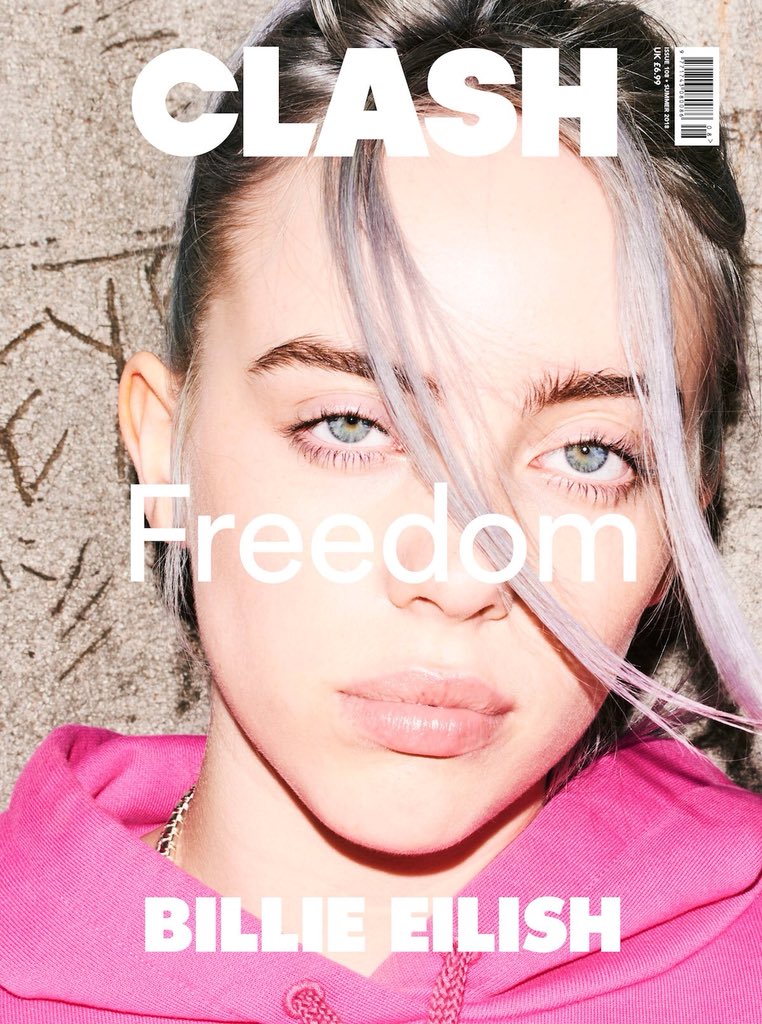 BiIlieEilishARG's tweet photo. ➡️ Billie en la portada de @ClashMagazine para #CLASH2018! https://t.co/2blkHPqvIk