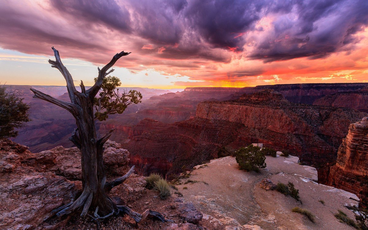 The amazing Grand Canyon. #grandcanyon #sky #storm #nature #sun #americannature