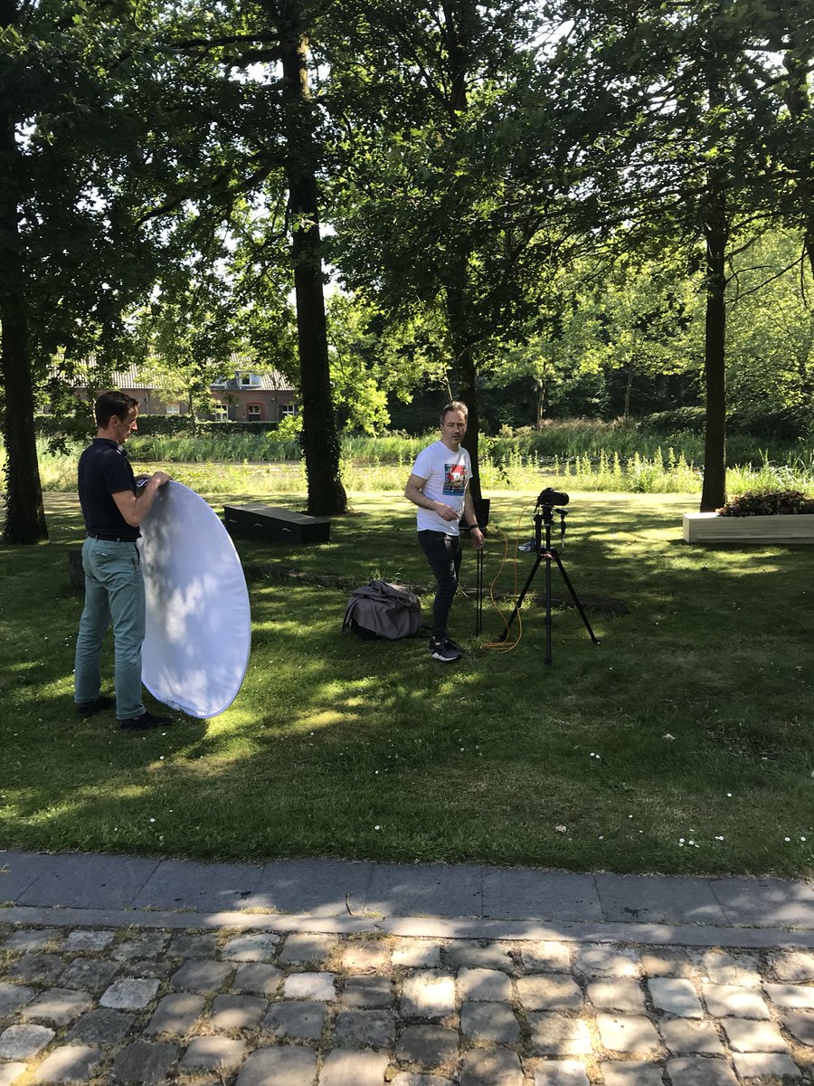 1ste dag Fotoshoot #afscheidmetbloemen
