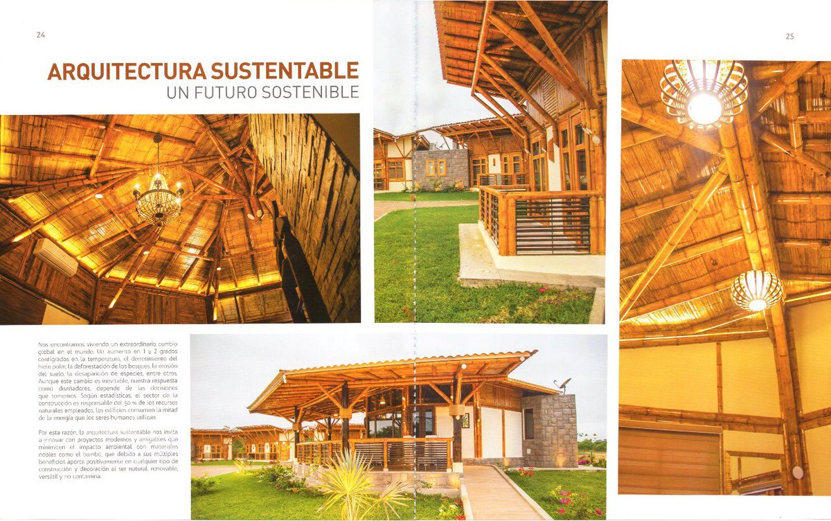 Dloarq's tweet photo. Comparto publicación de artículo que realice para la revista @BRMagazineEc . Sobre el futuro sostenible con el bambu como principal protagonista. RR.PP @Claudia_Loaiza https://t.co/B8MHtKHygz