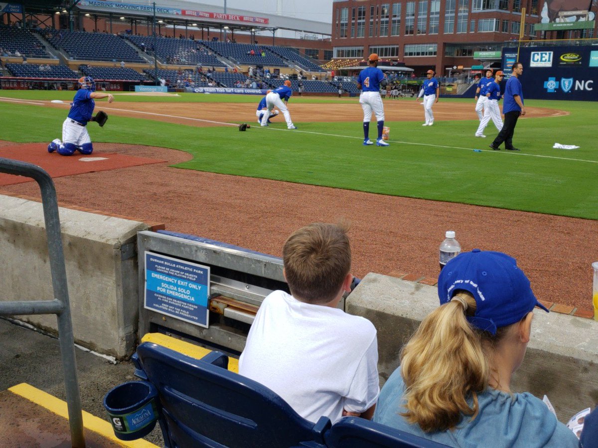 It is always a good day, if you are at the Ball Field.  #BULLieve #durhambulls
