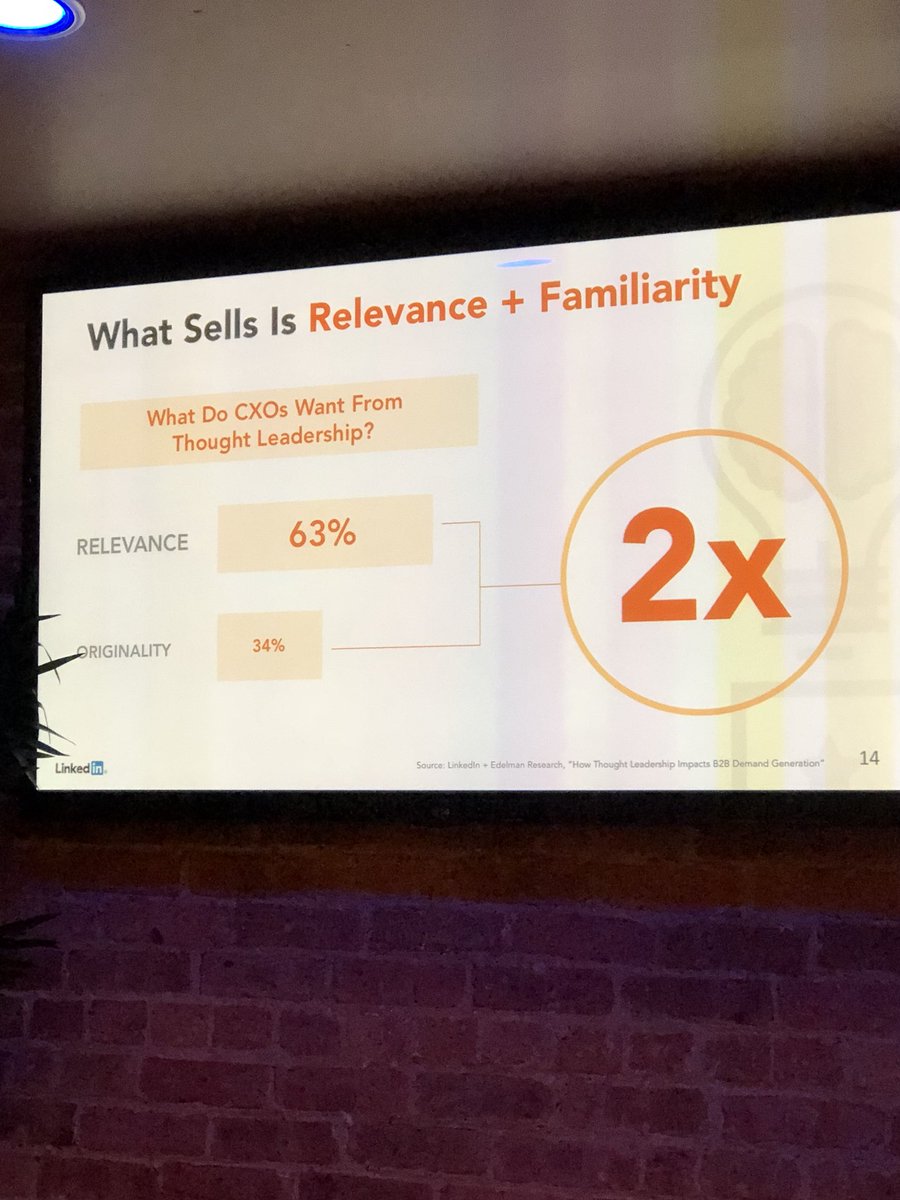 GeorgieC's tweet image. Great @LinkedIn panel with @Boeing’s @Anne_DeA - solid debate around lead gen vs brand, personalization vs reach and the things marketers simply ‘accept’ as norms. #keepthingssimple #b2b #chicago