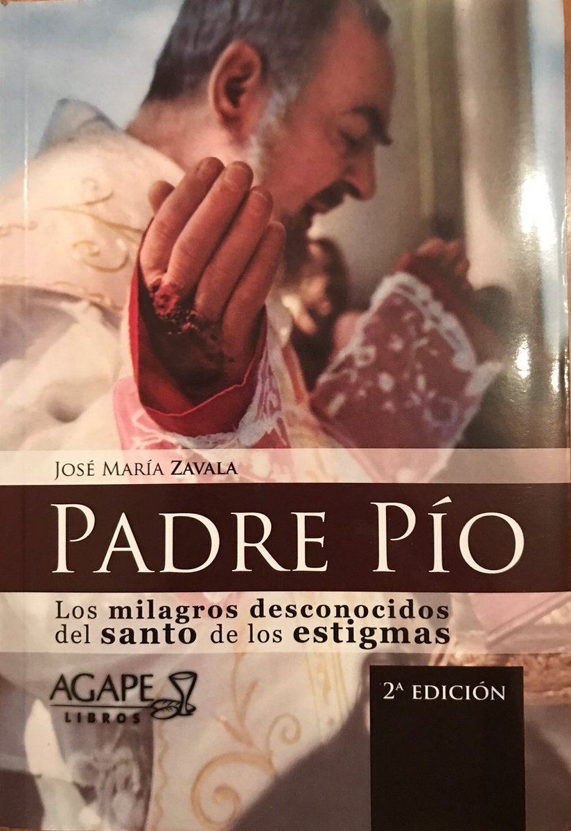 sanpadrepio's tweet image. Queridos hermanos/as; se sorteará este libro a todos aquellos que hagan RT y se les enviará sin costo a su domicilio. En 10 días pediremos c/ exactitud su domicilio ylo daremos a conocer. La idea que al ver los MILAGROS QUE SIGUE HACIENDO EL #PADREPIO , más lo conozcan y se sanen