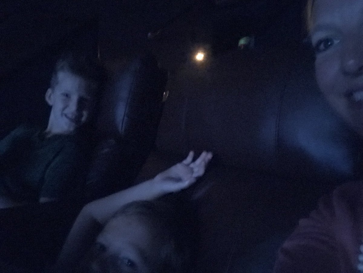 cglasersclass's tweet photo. Watching Incredibles 2! #movieselfie #HESFunInTheSun #almostabingo https://t.co/Usn6mbMU2s