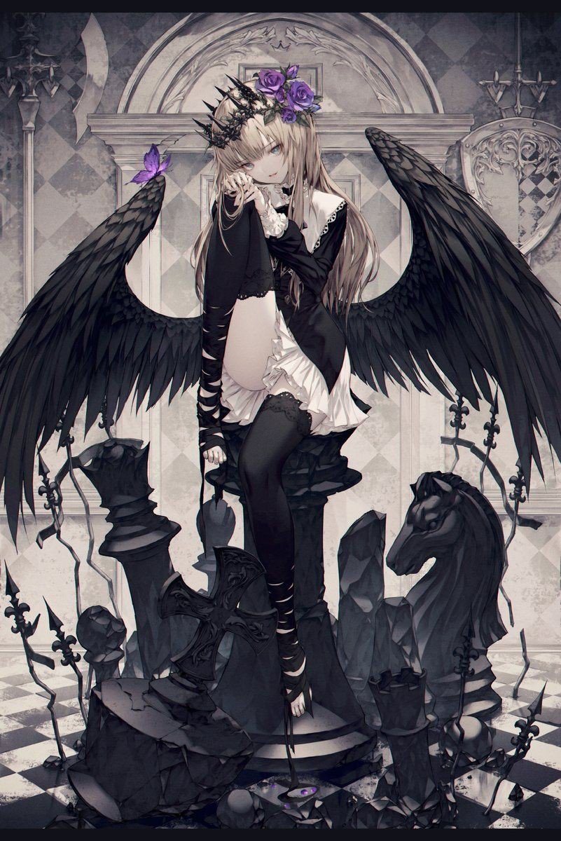 Violett On Twitter Beautiful Darkness Kawaii Aesthetic Anime
