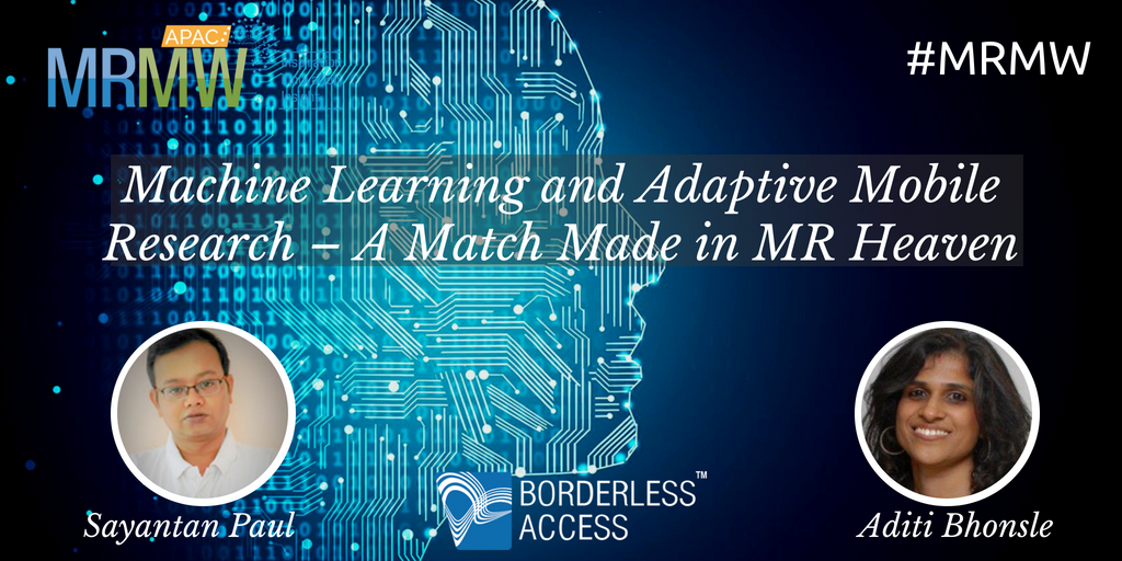 Merlien's tweet photo. @spaul1979 &amp; Aditi Bhonsle of @BorderlessXs sharing an insightful session on how #machinelearning &amp; #adaptiveresearch is reshaping #mobilemarketresearch space If you you couldn't join #MRMWAPAC this time, don't worry! We will be back in #Singapore with #QUAL360 APAC on Oct 10-11 https://t.co/tMeTZJhK3x