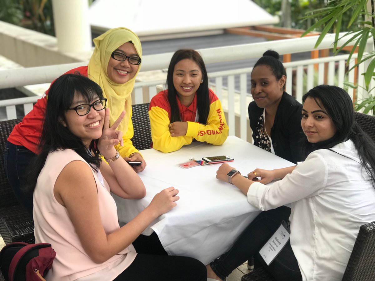 StudyNSW's tweet photo. Our future leaders making new friends and networks at #CISA2018 day 3 👋🤝✌️#CISAcairns #CISAconference @CISA_National https://t.co/CGAgcblQr6