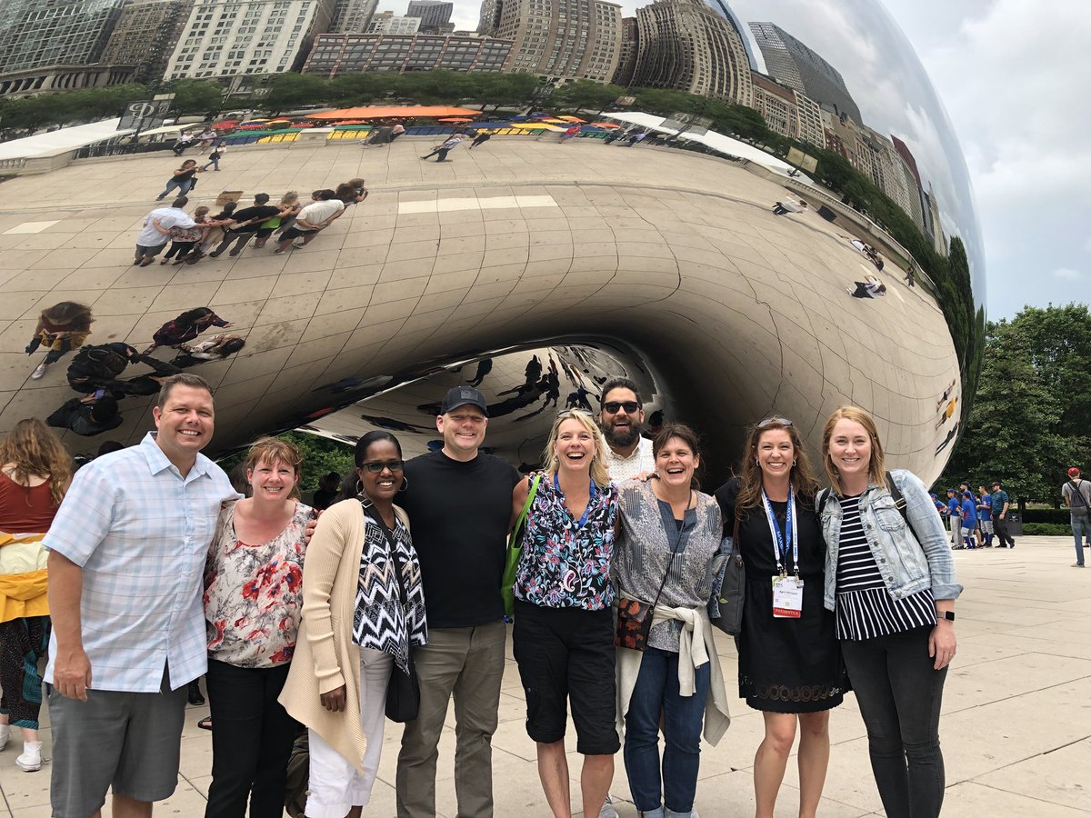 MrsKroon's tweet image. Team @VancouverSD does the Windy City at #ISTE18! #futurereadyadmin