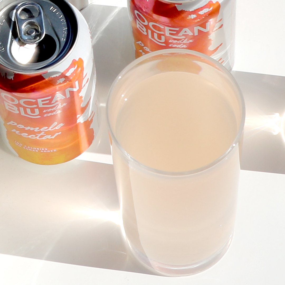 drinkoceanblu's tweet photo. Crush a mouth-watering pomelo with a splash of nectarines and you have Ocean Blu Pomelo Nectar. https://t.co/M0TrUzFvVh