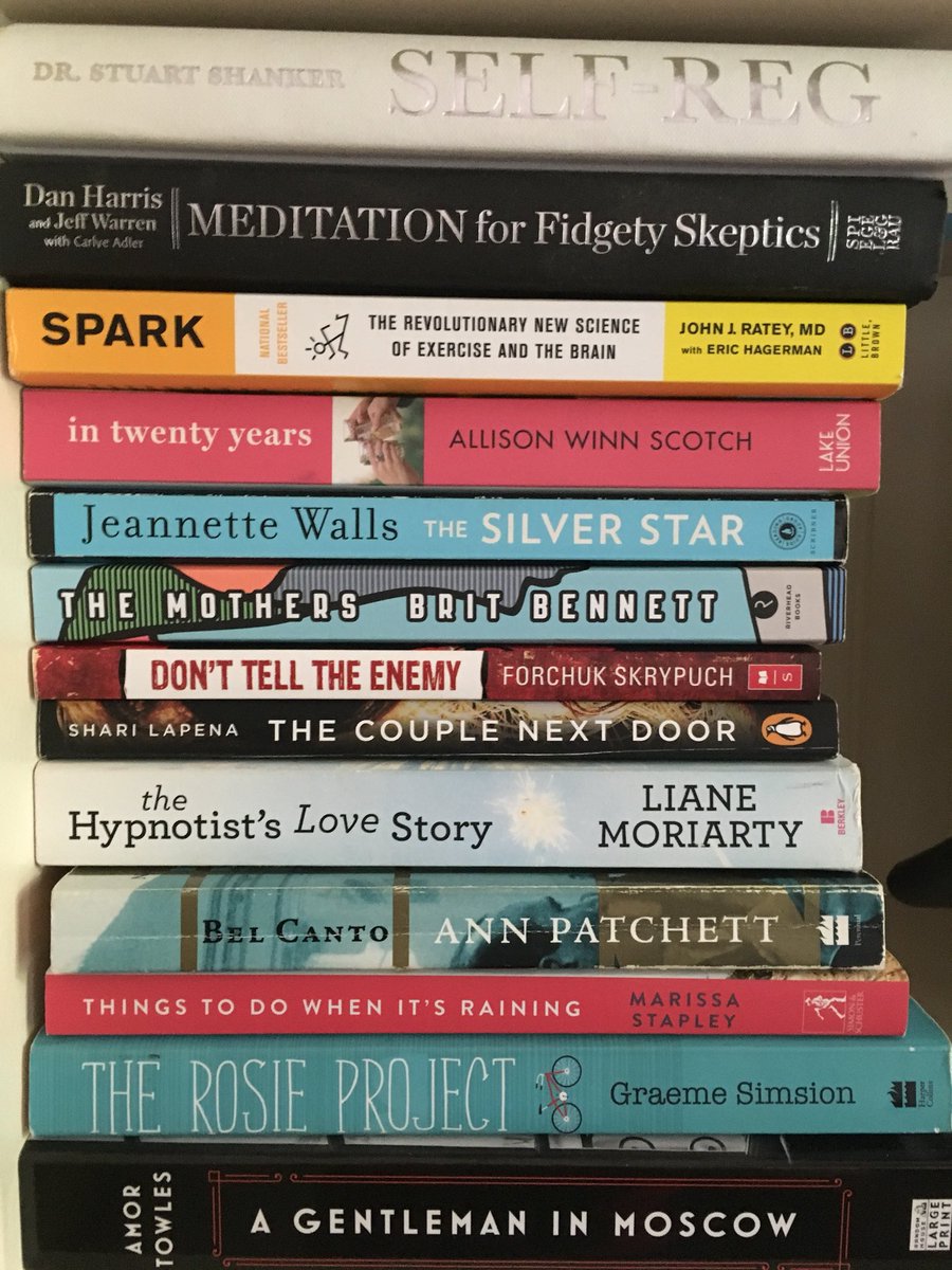 allydesormeaux's tweet photo. Sharing my book stack and my daughter’s stack as well. #readingforpleasure is one of the best parts of summer 📚 Time to do some professional reading too! #SCDSBshines #SCDSBreads Bring it on!!! @WRBestPS https://t.co/h9upZ7WNyR