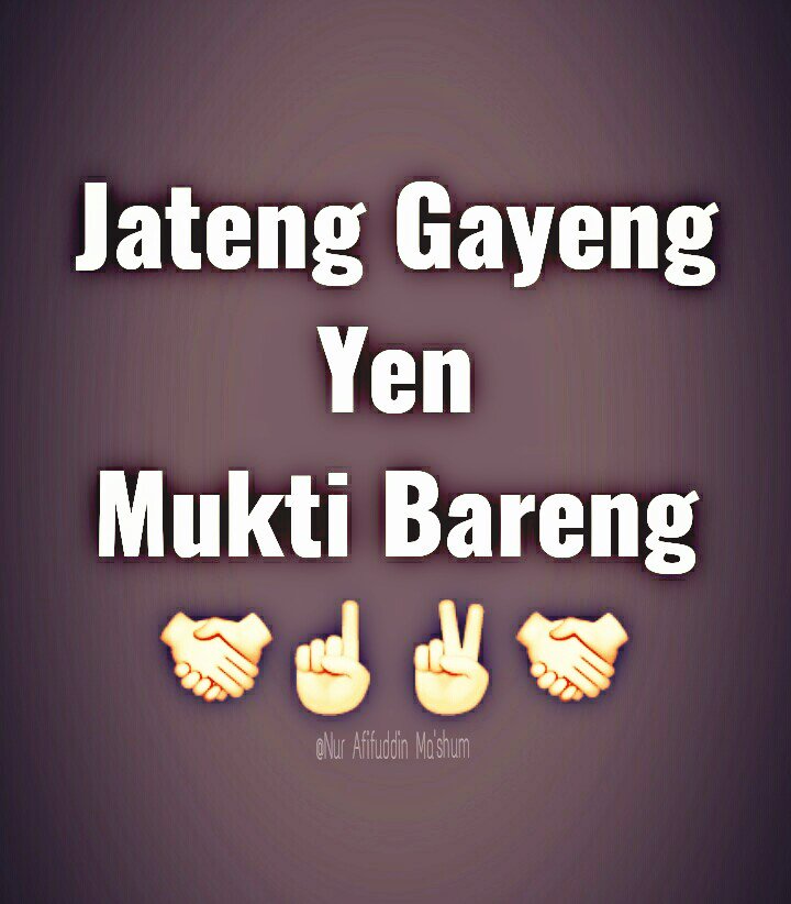 Apapun pilihannya, kerukunan tetap jadi yang paling utama.
Selamat Nyoblos <a href="/ganjarpranowo/">Ganjar Pranowo</a> <a href="/TajYasinMZ/">Taj Yasin Maimoen</a> <a href="/sudirmansaid/">Sudirman Said</a> <a href="/idafauziyah/">Ida Fauziyah</a>