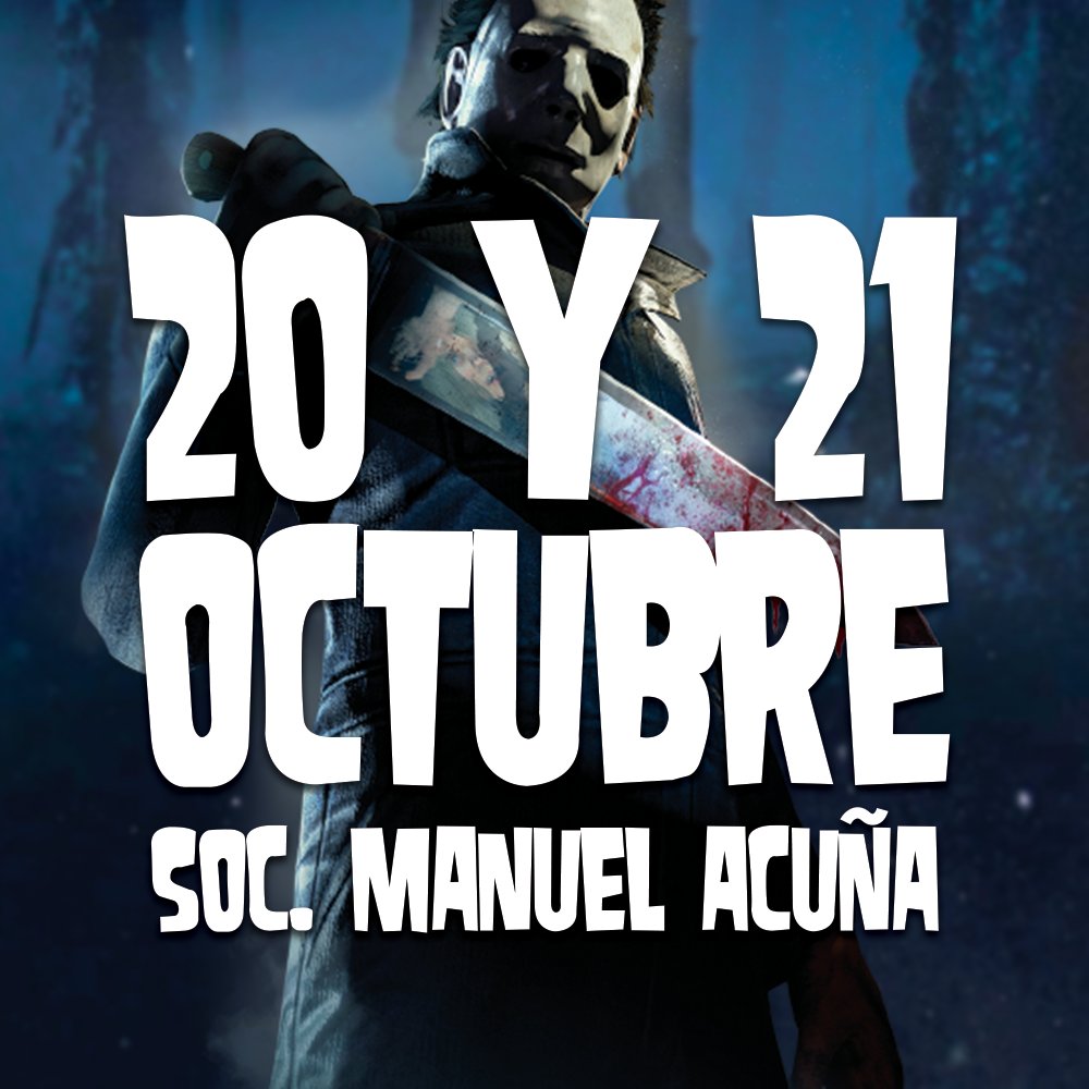 ¡EL TERROR ESTÁ DE REGRESO!

20 y 21 de Octubre 2018 / Soc. Manuel Acuña #terrorfestsaltillo