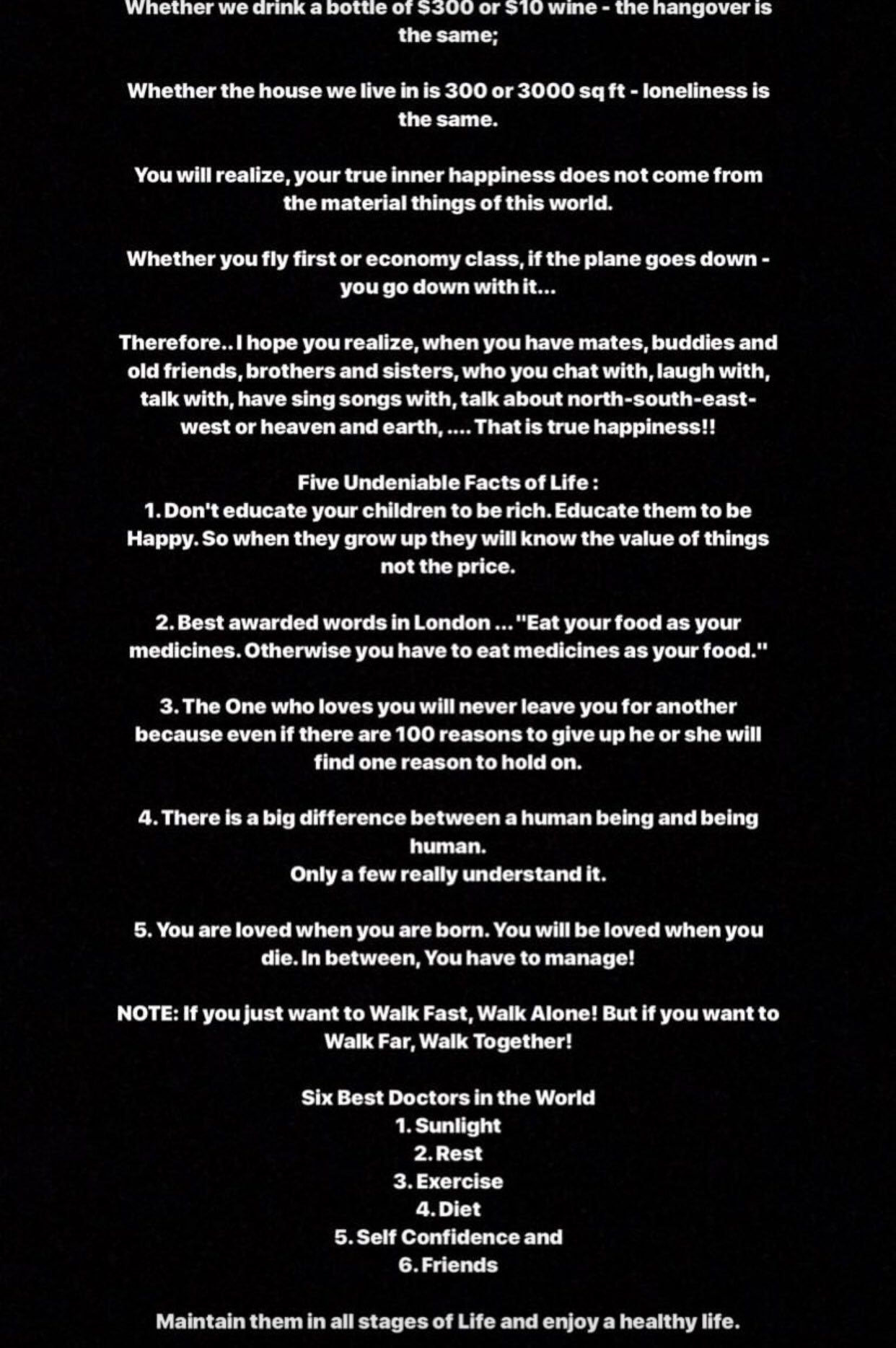 Dj Schofield Best Thing I Ve Read Today It S A Quote From Steve Jobs On His Death Bed Very Eye Opening T Co Eak0el8djw Twitter