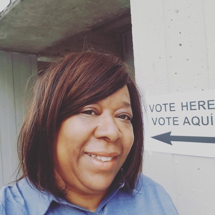 dstnyac's tweet photo. Gloria voted! Did you? Polls close at 9 p.m. #RocktheVote #seeusinaction #dstnyac #FirstGradChapter #NYACSocialAction #watchusvote #watchuswork #DST1913 https://t.co/lxY8rkVBcB