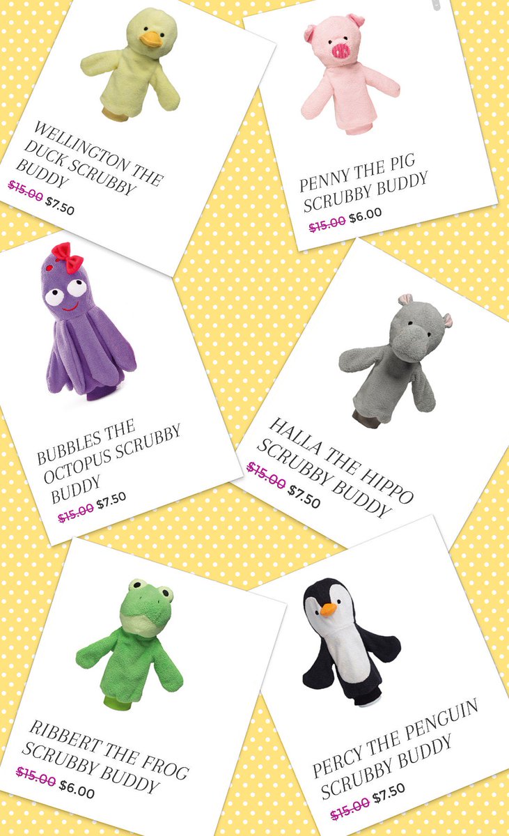 Wacky4Wickless's tweet photo. These adorable little guys would be perfect for a new baby gift, baby shower or kids birthday! And they are on mega sale! https://t.co/jMQVQbh89m #scentsy #gifts #giftsforher #mom #giftforher #GiftforMom #bedtime #kids #giftsforkids #Babyshower
#babyshowergift #NewMom #birthday https://t.co/w0QXoDMDIQ