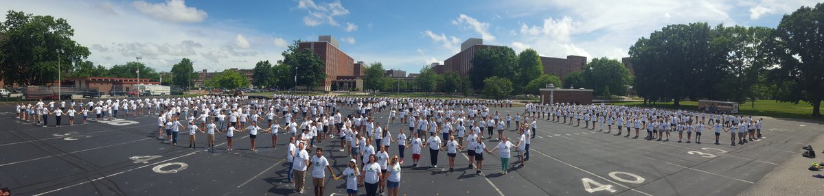 We took an awesome group photo today at 4-H Round-Up 💯! #4HGrowsHere 🍀 This is a preview by @yoderaa1, check out our Facebook page for the full effect. More photos and video to come. Thank you to <a href="/purduebands/">Purdue Bands & Orchestras</a> for all of the help to make this photo happen!