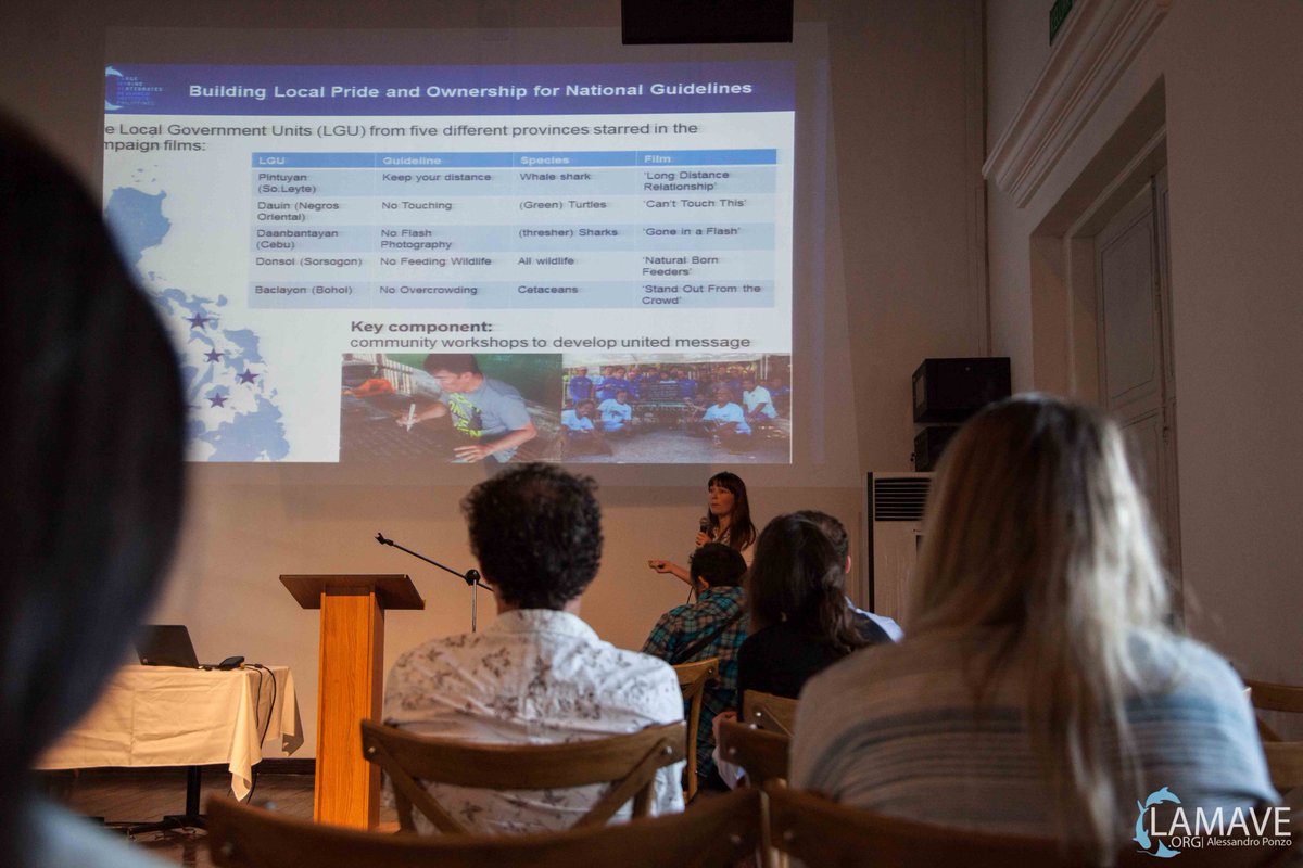 sallyjsnow's tweet photo. #IMCC5 Thanks for coming to my talk #TheirFutureOurFuture, a collaborative video campaign in the #Philippines on sustainable marine tourism. Thanks to:@DENROfficial @DotPh_Wonderful @MWWPhilippines @SavePHSeas @jean8rum @gpph @Green_Fins @lamaveproject @CMG_Connect @Reef_World https://t.co/ytQz8LvphE