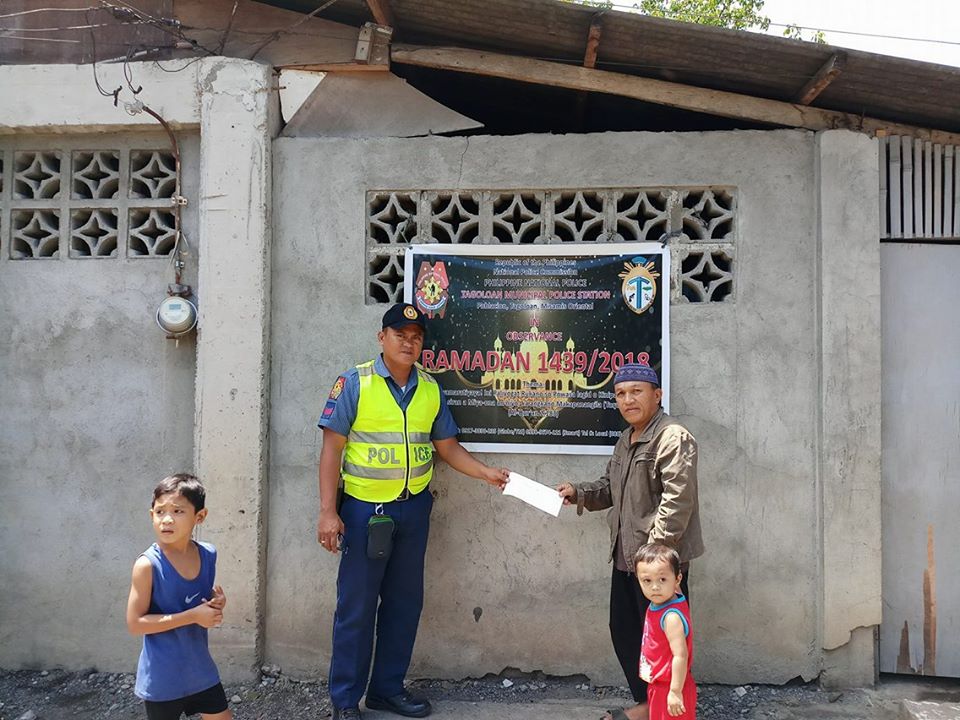 Tagoloan MPS genuinely contributed cash gift to the Muslim community of Tagoloan for their Eid al-Fitr Celebration..

#pnpgooddeeds