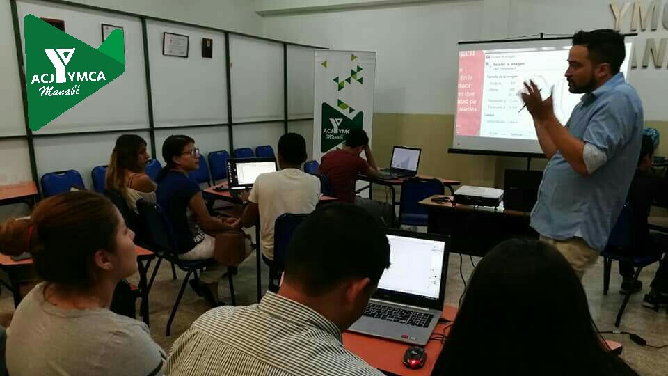 ymcamanabi's tweet photo. #NicolásMiot de @alternativesMTL #Canadá facilita el taller de la herramienta GIMP, en el marco del proceso de formación en Diseño, Fotografía y Producción Audiovisual ejecutado por la @ymcamanabi  #Manabi  

Gracias Nico por tu aporte. https://t.co/WTgwbWbpof