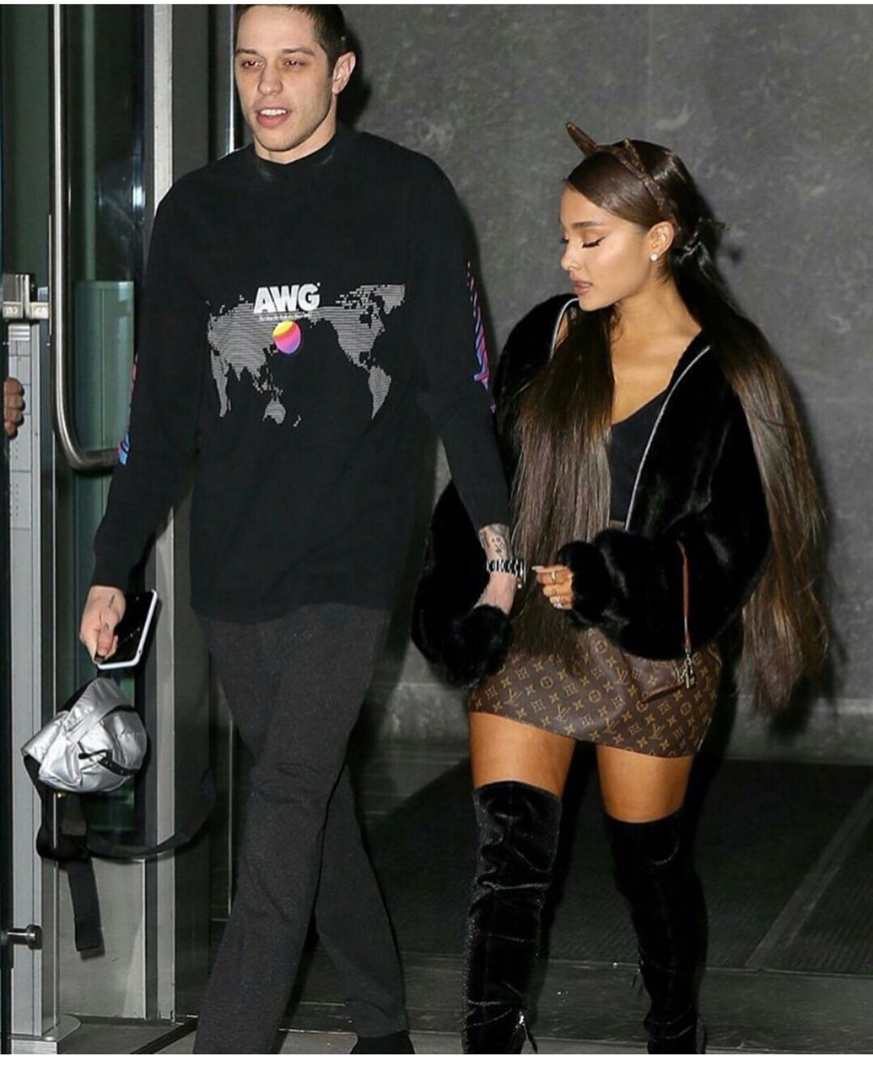 𝓇𝒽𝒾 on X: only ariana can pull up in louis vuitton cat ears