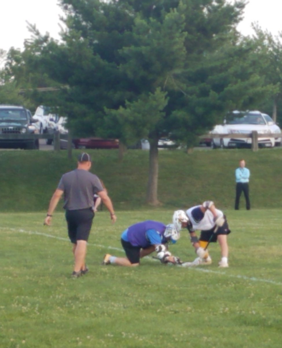 CEC_Boys_Lax's tweet photo. Always fun having your Social Studies teacher/EAST facilitator reffing your summer league games. For the record, he did NOT play favorites! #ceclax #cecpride #MrDtheofficial https://t.co/xUyfUprzpg