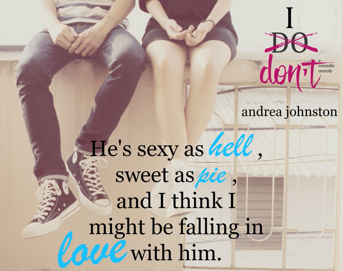 debmast's tweet photo. Yes!!  RT @apagetoturn: I've never wanted to see a book made into a movie more... I Don't by @AndreaJ1313 is the perfect setting for a #ROMCOM @PassionFlix please make it happen! https://t.co/8IJffHfC2T
