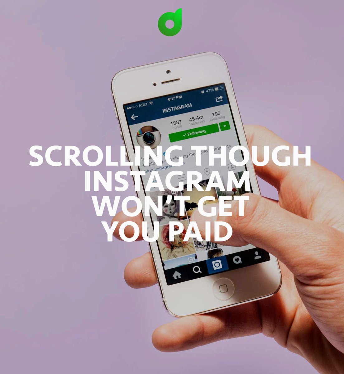 Scrolling though Instagram won't get you paid 💸
Join OfferDollar Today!👇🏼
💻WWW: OfferDollar.com
#offerdollar #cpi #cpa #affiliatemarketing #cpanetwork #onlinemarketing #marketing #internetmarketing #makemoneyonline #moneymaker #money #paid #moneygram #instagram