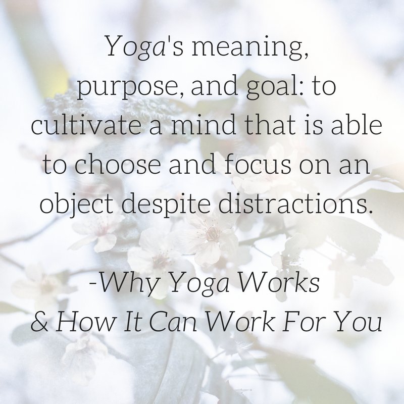 why yoga