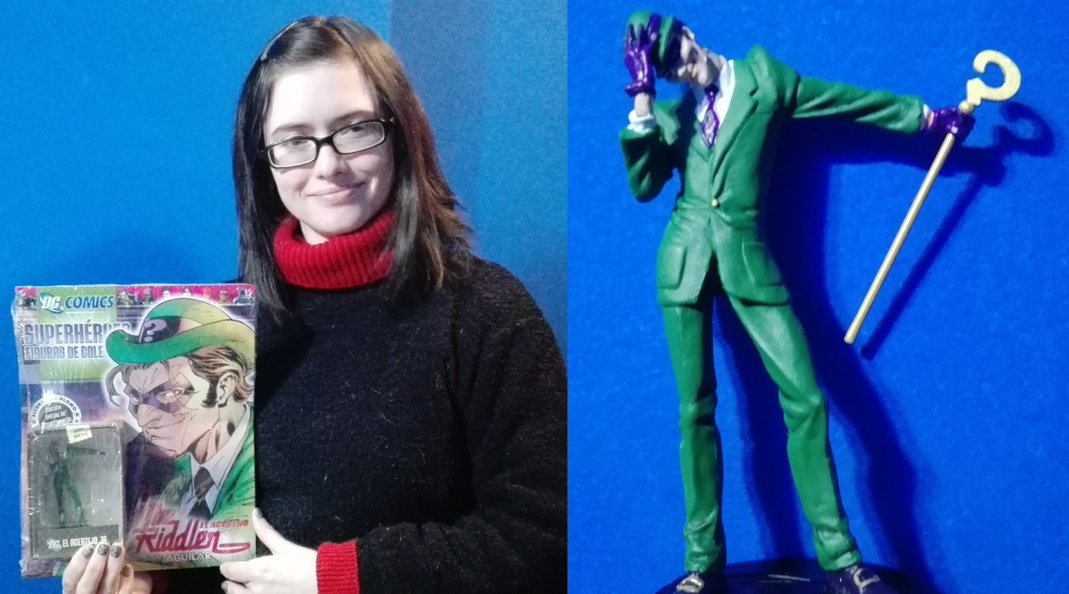 sailor_gamer's tweet photo. #Unboxing #TheRiddler #Statue from #DCComicsSuperhéroesFigurasdeColección ft. @CosasParaTener
https://t.co/3zXHdMCOsa
#dc #dccomics #detectivecomics #comic #comics #comicbook #comicsqueen #instacool #instadaily #instagood #toysofinstagram #dccollectibles #dcdirect #dcfan https://t.co/xsIyCY1MZk