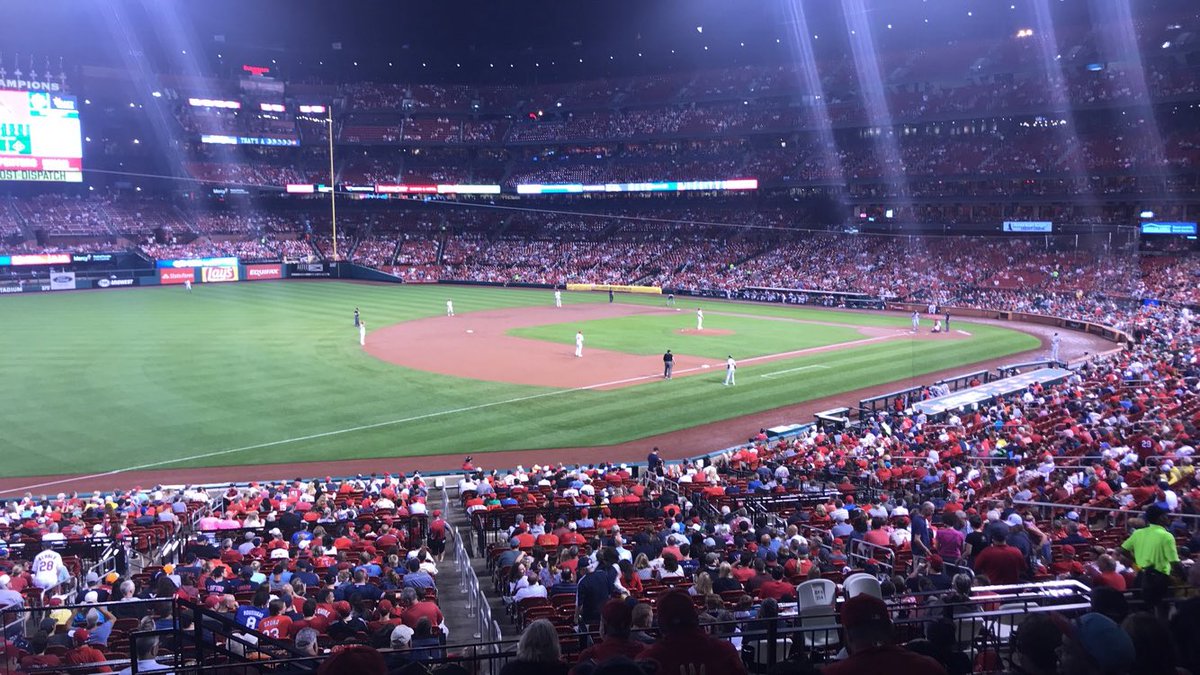 emilyann1031's tweet photo. #TonightsView! #BetterLateThanNever #RainDelayProblems #STLCards https://t.co/z1QopZVOES