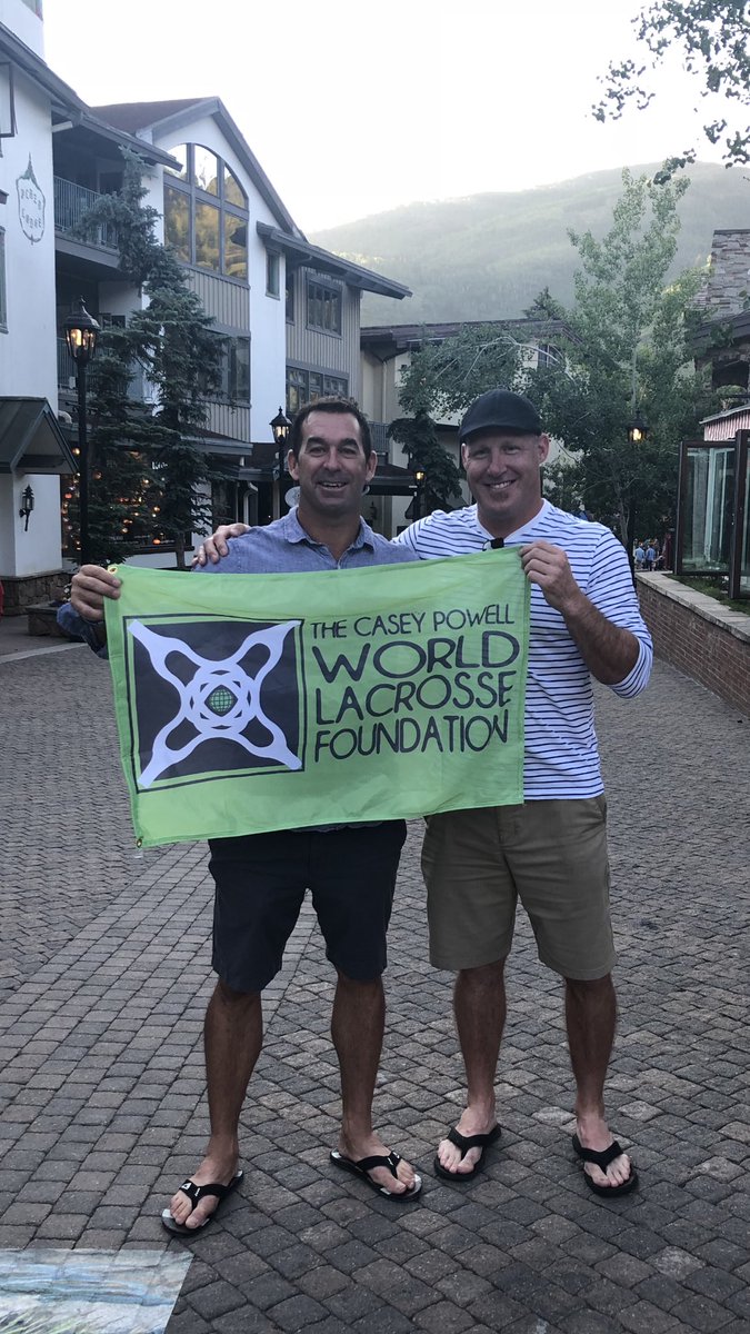 caseypowell22's tweet photo. The only two players in lacrosse history to be named Most Valuable Player in both @NLL and @MLL_Lacrosse Reppin @Worldlacrosse22 #oldbuds #oldsticks @JohnGrantJr24 #junior #junes #24life https://t.co/9nJmlFWXUu
