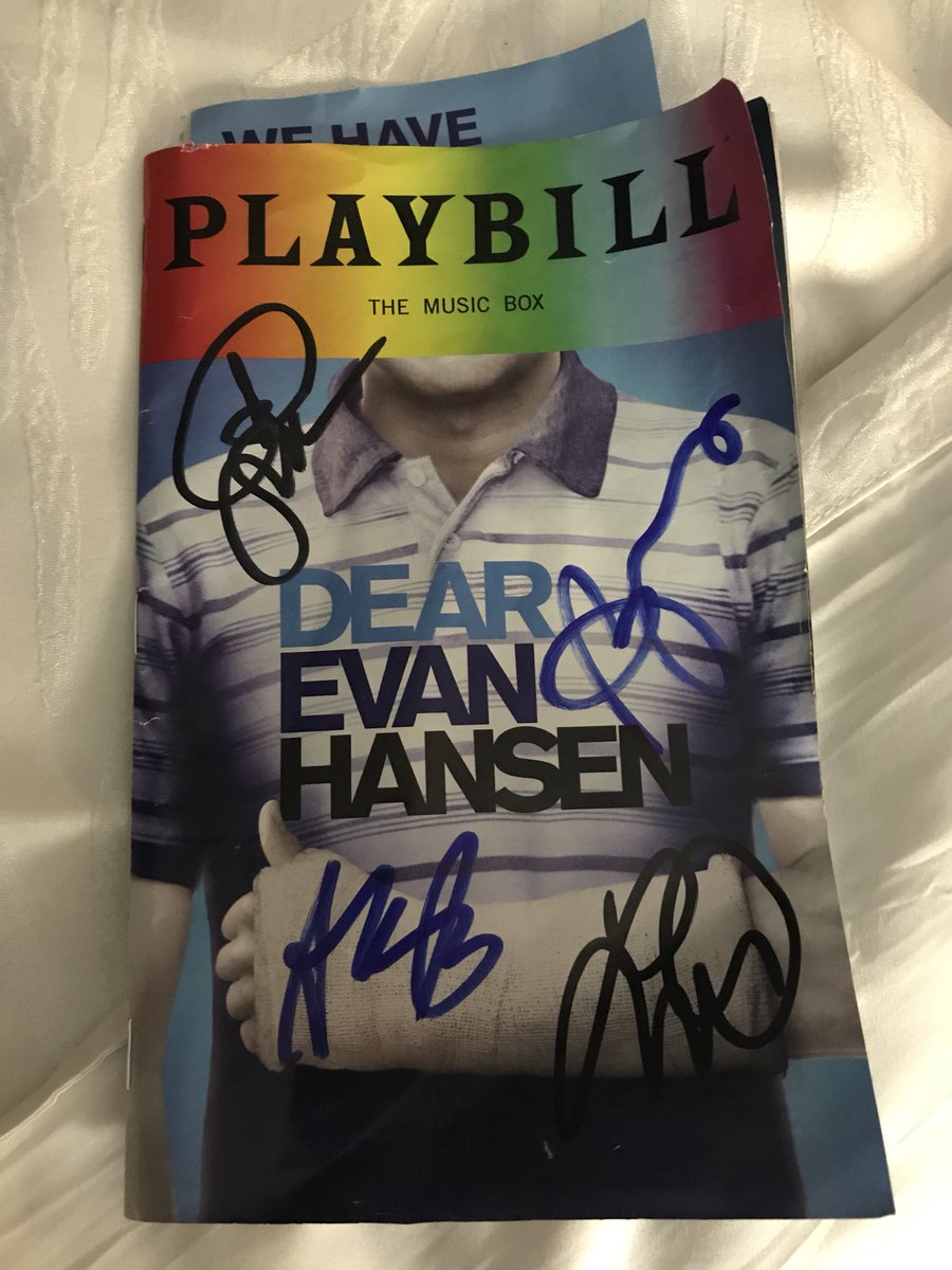 reneepags's tweet photo. AMAZING show..AMAZING cast 
@DearEvanHansen 
@AsaSomers thx for the bday wish...def worth the trip from Boston
@JordanPagss #motherdaughtertime https://t.co/XxhfWOnsbi