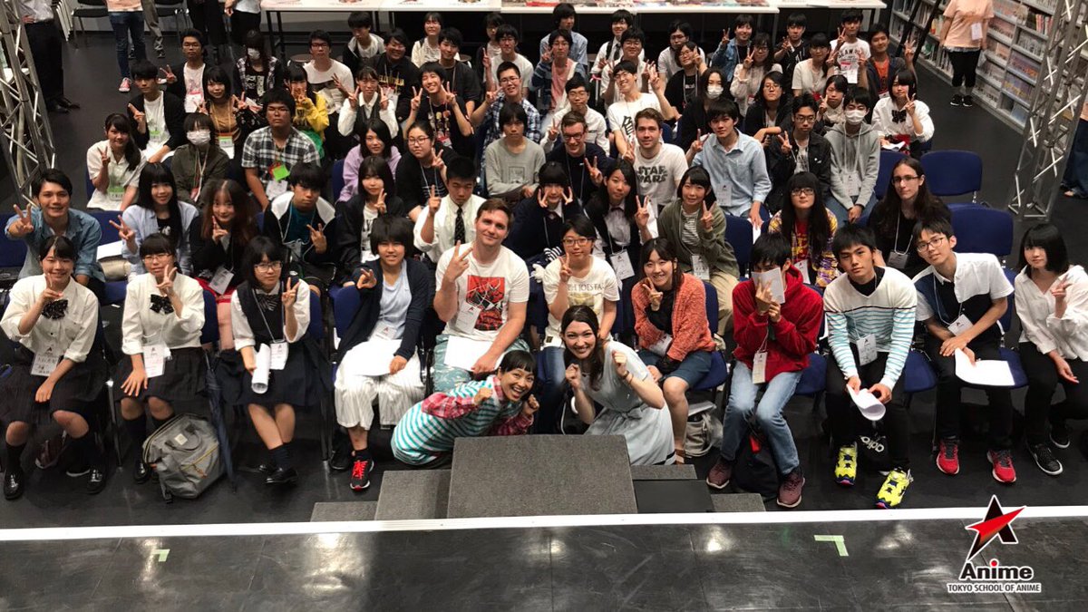 東京アニメ 声優 Eスポーツ専門学校 公式 6月24日に声優イベントで 金田朋子さんに来ていただいたっちゃ ラジオドラマ収録を共演したアニ Mcはアクロスエンタテインメント所属の二階堂結友さんでした 最後は参加者と集合写真 ありがとうご