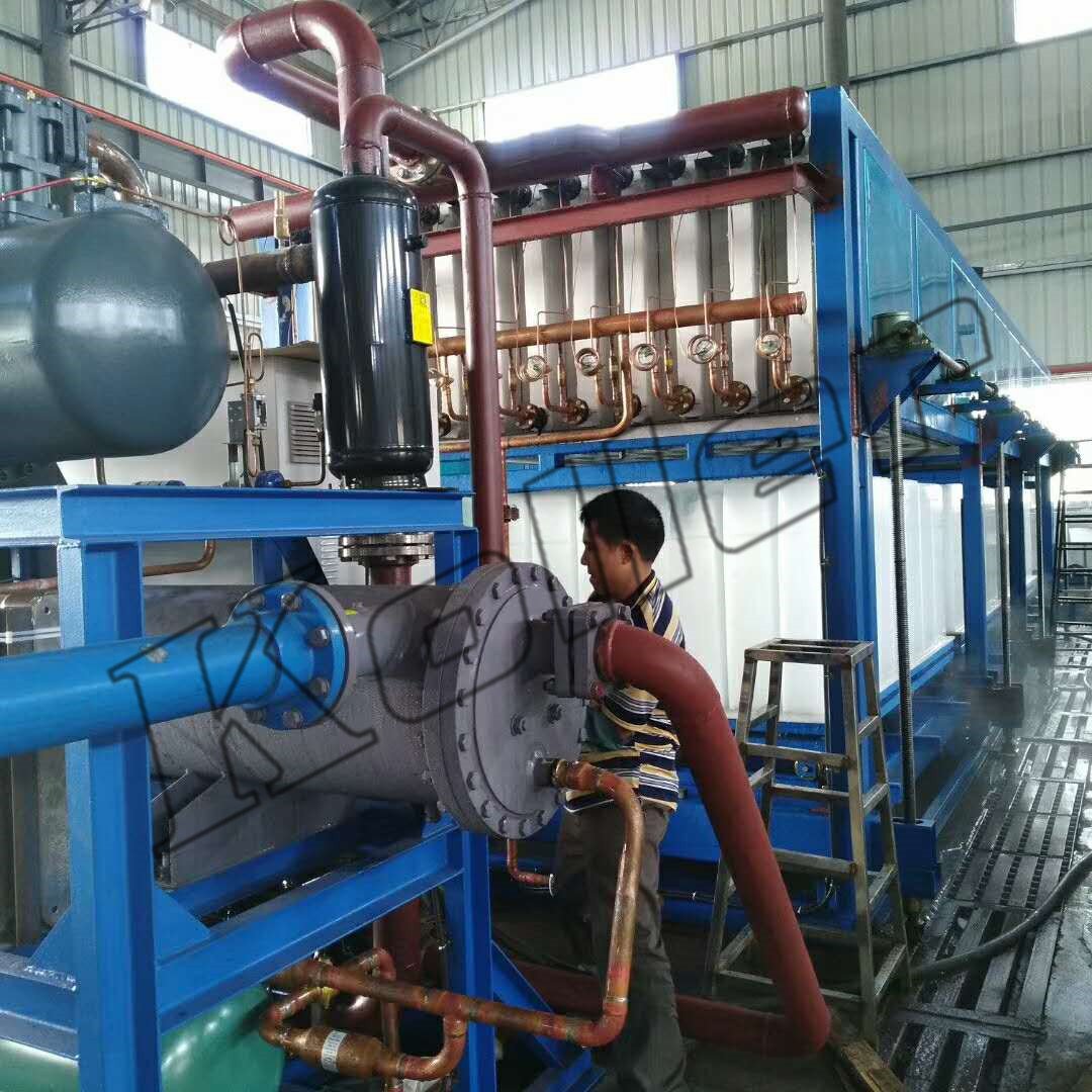 gzkoller's tweet image. #iceblockmachine #directcooing #blockice #edible
Koller DK100 10ton ice block machine was finished test. Very good performance! 25kg or 50kg ice size.
Aluminum ice mould, clean and safe and edible block ice, for drinks, eating, fish, seafood, vegetable, many many application.