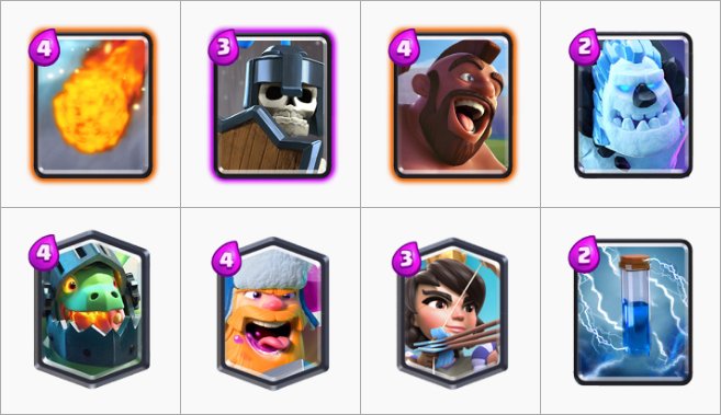 Fast Hog Rider push with the L-Jack's rage and support from the Prince...