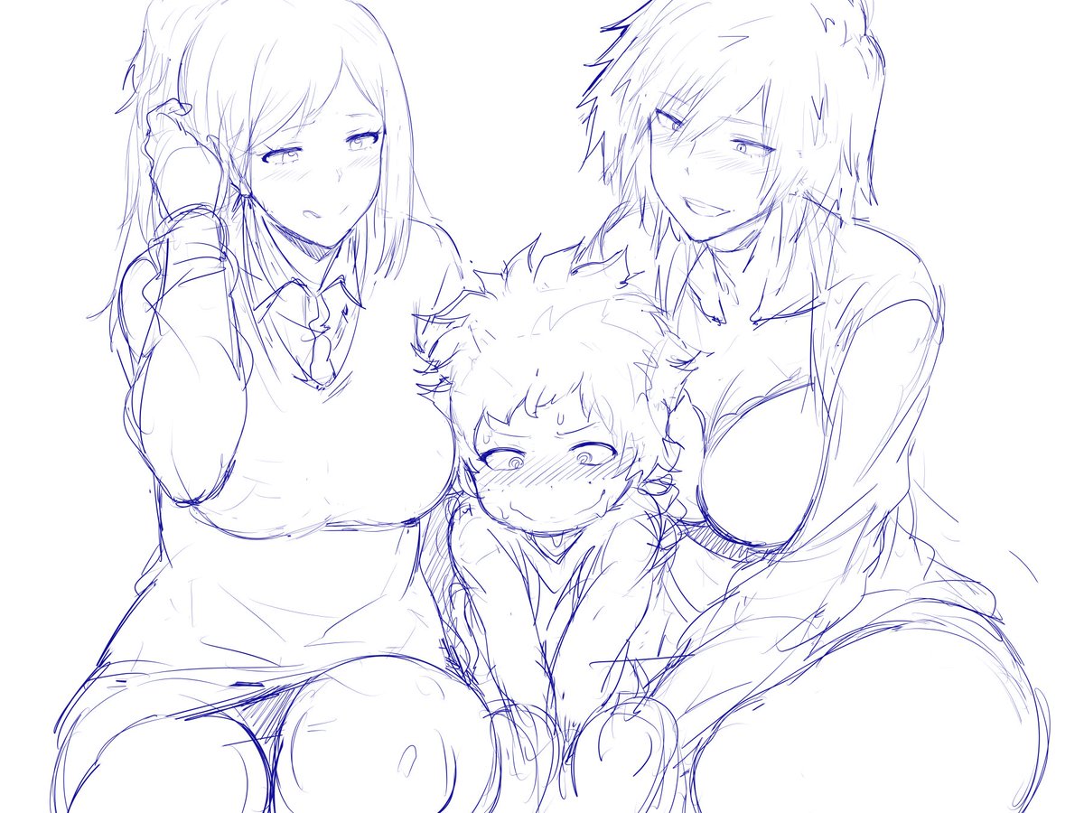 another wip:deku's mom and bakumama this is inspired by that shota in ...