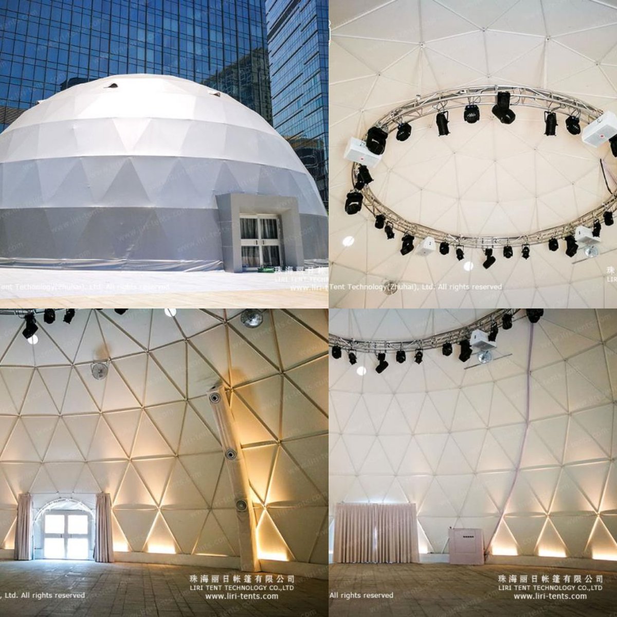 LiriTent's tweet photo. 20m diameter geodesic dome tent with grey cover & lighting system for outdoor events.
We can also provide various geodesic dome tents including projection domes & amphitheater domes etc. https://t.co/bgDgMaYJpu
#liritent #geodesicdometent #projectiondome #amphitheaterdome https://t.co/n1E624Ytba