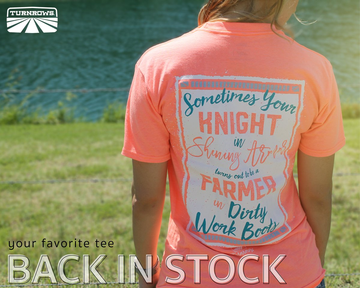One of our #bestsellers is #backinstock in a new color! Click here to shop: bit.ly/2Mt5OPj

#Turnrows