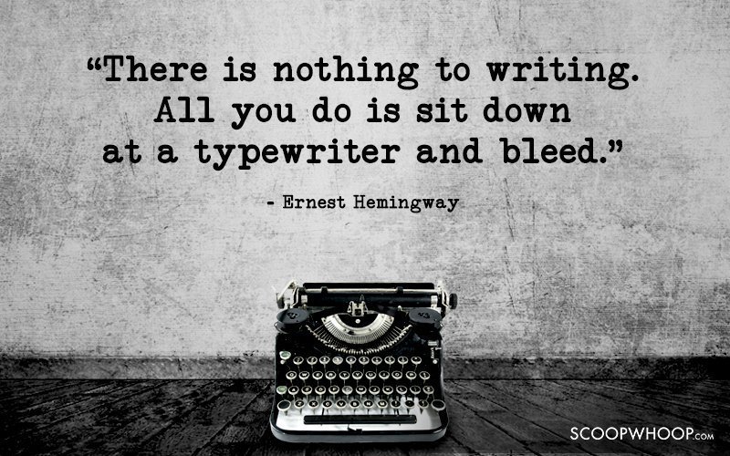 Trust in Ernest!

#AmWriting