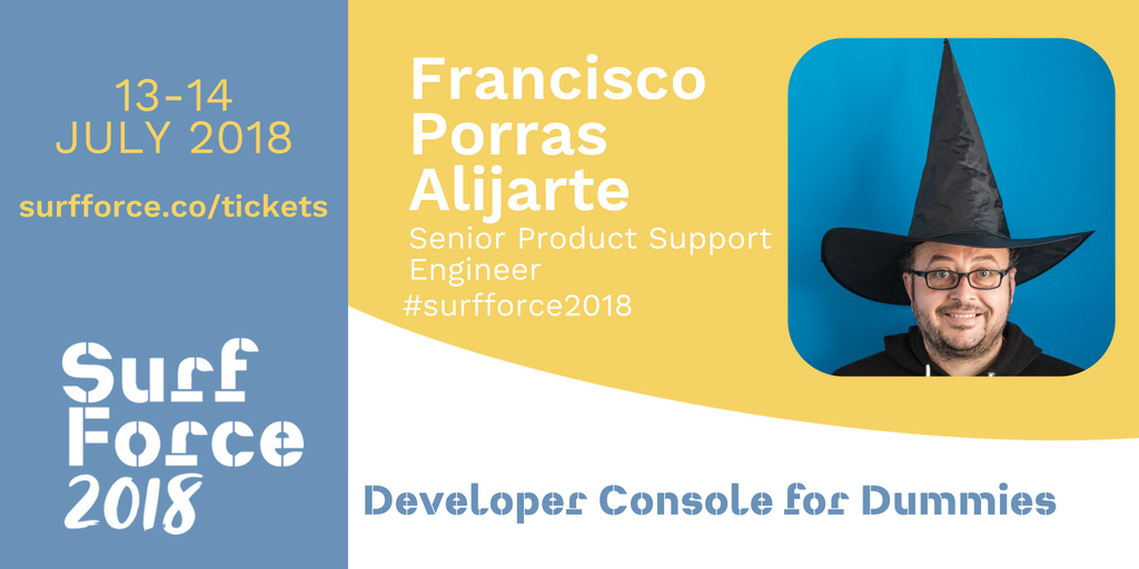 In a platform in which even the most simple action results in a complex chain of events, it is essential to kno how to leverage the power of tools -  join <a href="/trailsopor/">Francisco Porras</a> as he takes us on a tour of the great unknown, Developer Console. #AwesomeAdmin  surfforce.co
