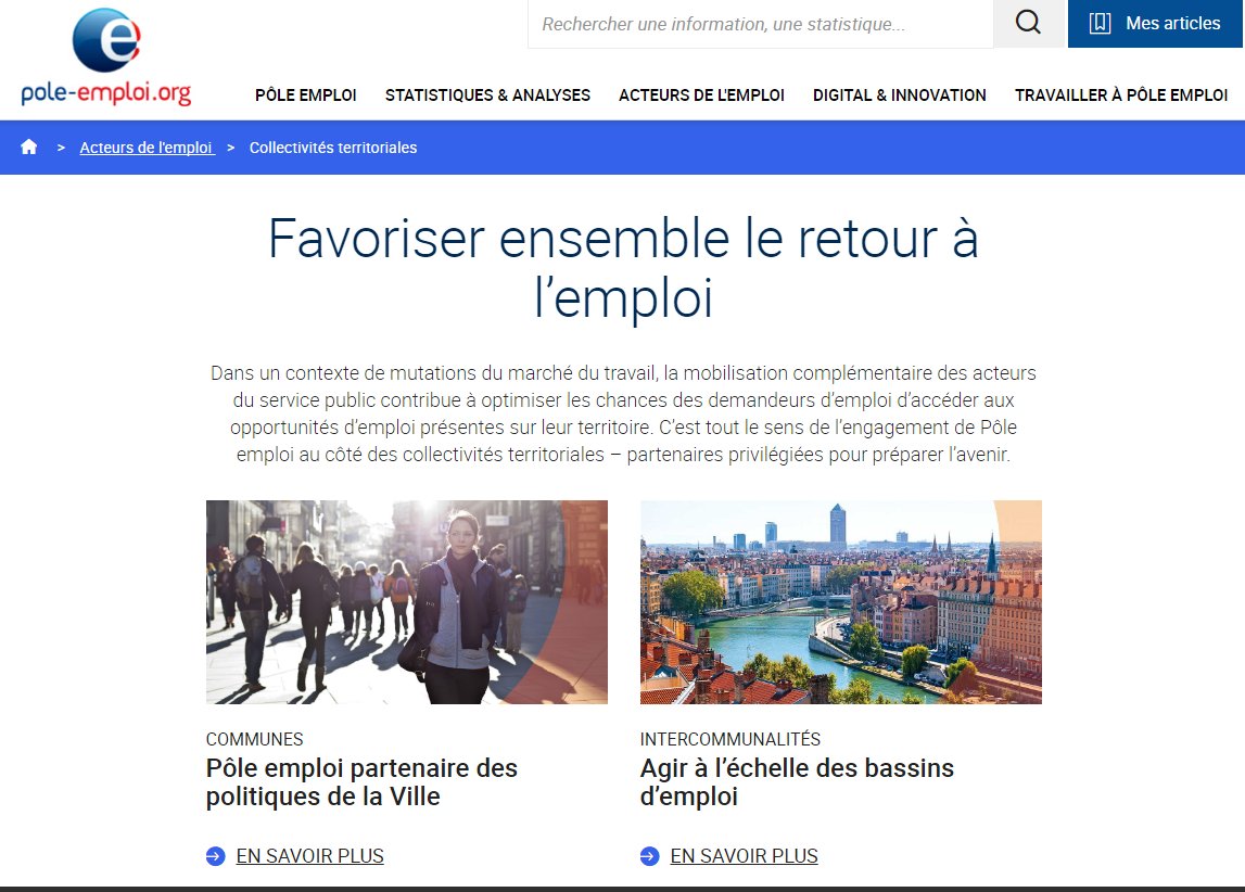 J_Sanfilippo's tweet photo. Collectivités territoriales, @pole_emploi s'engage à vos côtés pour répondre aux besoins identifiés dans vos territoires en termes d'accompagnement vers l'emploi et de développement économique au bénéfice des demandeurs d'emploi et entreprises 👉 https://t.co/IcOhDDmPVX #CollTerr https://t.co/wVNrnzRV0D