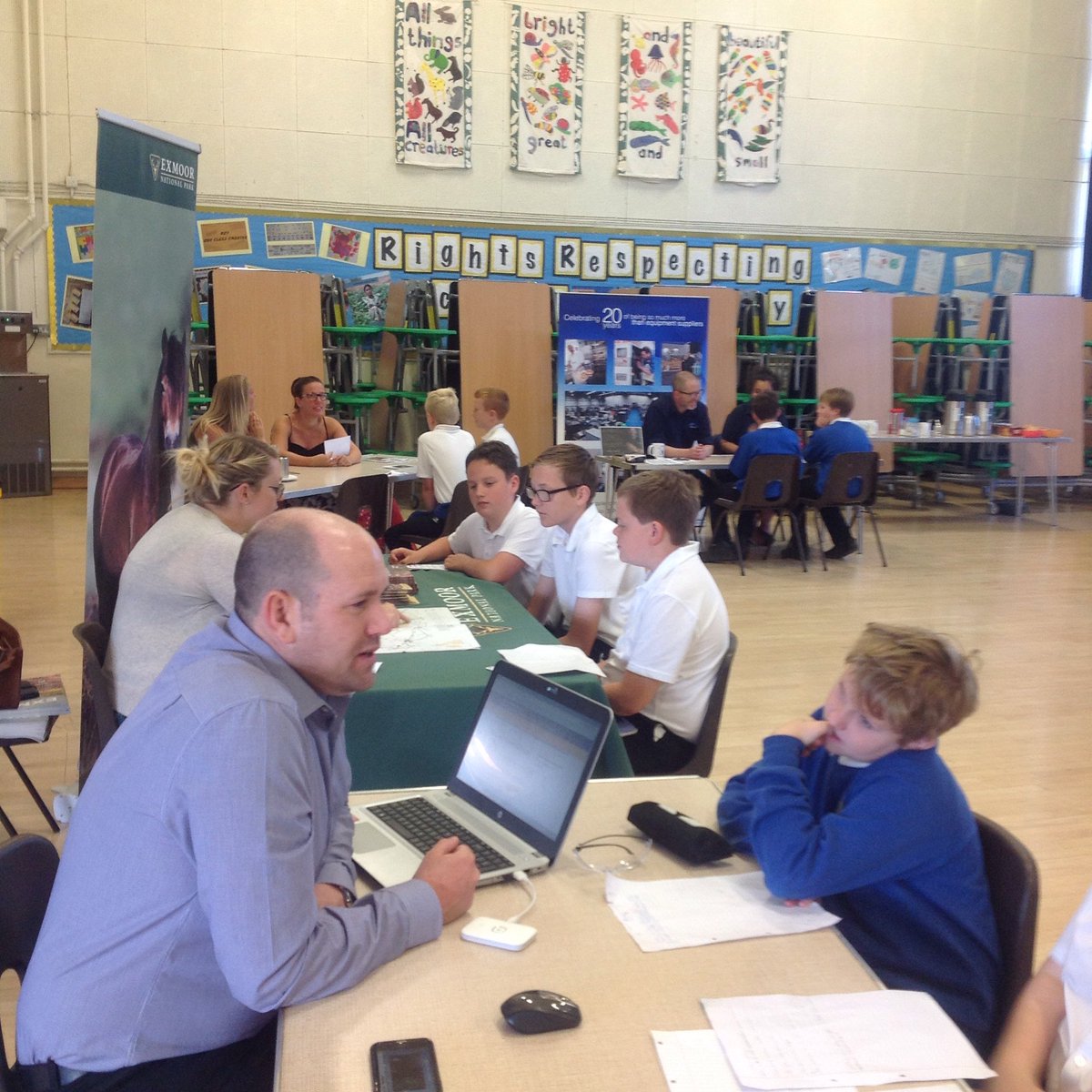 Pupils at Danesfield Middle are doing so well with their employer questions, at the Employer Network event this morning. <a href="/danesfield_mid/">Danesfield Middle</a> <a href="/idverdeUK/">idverde UK</a> <a href="/EducationENPA/">EducationENPA</a>  <a href="/brook_food/">Brook Food & Bakery Equipment</a> <a href="/wsomerset/">West Somerset</a> @PG_SWCareers @brewersminehead <a href="/VoyageCare/">Voyage Health</a> @PG_SWCareers @bultinscareers