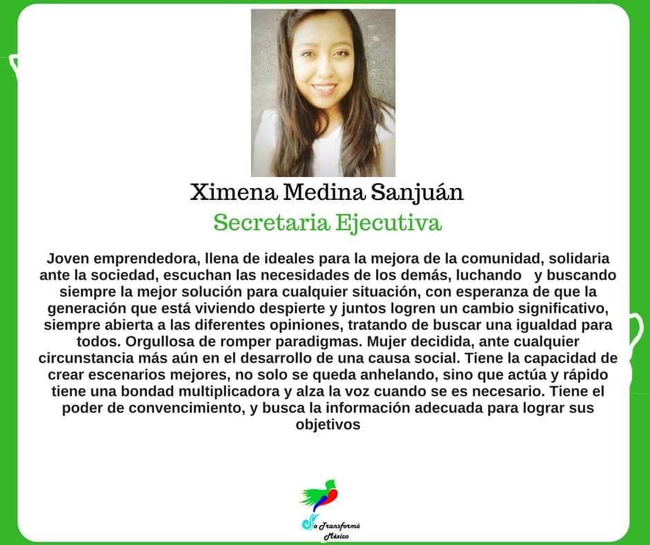 yotransformomex's tweet photo. ¡Conoce a nuestros miembros que conforman la Junta Directiva! Jóvenes trabajando a favor de México. 

 #Mexico #YoTransformoMexico #Accionjuvenil #AgentesdeCambio https://t.co/blyRYoaewn