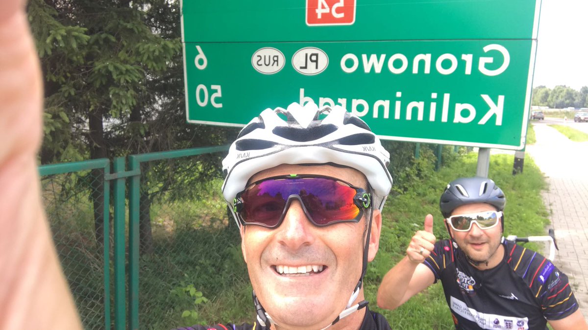 Mike_Tomlinson's tweet photo. Home stretch for @dazzaclazza and Martin Atkinson on @WhistleStopTour imagine cycling to Russia got to be worth a couple if quid @WhistleStopTour @janesappeal https://t.co/KQquym5I54 https://t.co/E2XEwZ5L0K