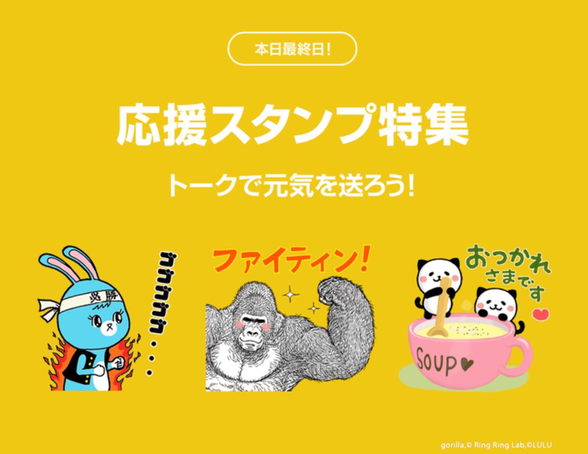 Lulu 公式 パンダねこ Line応援スタンプ特集 本日最終日です パンダねこも参加してます T Co Ahhc5x5rxx Line Lineスタンプ ねこ 応援 パンダねこ