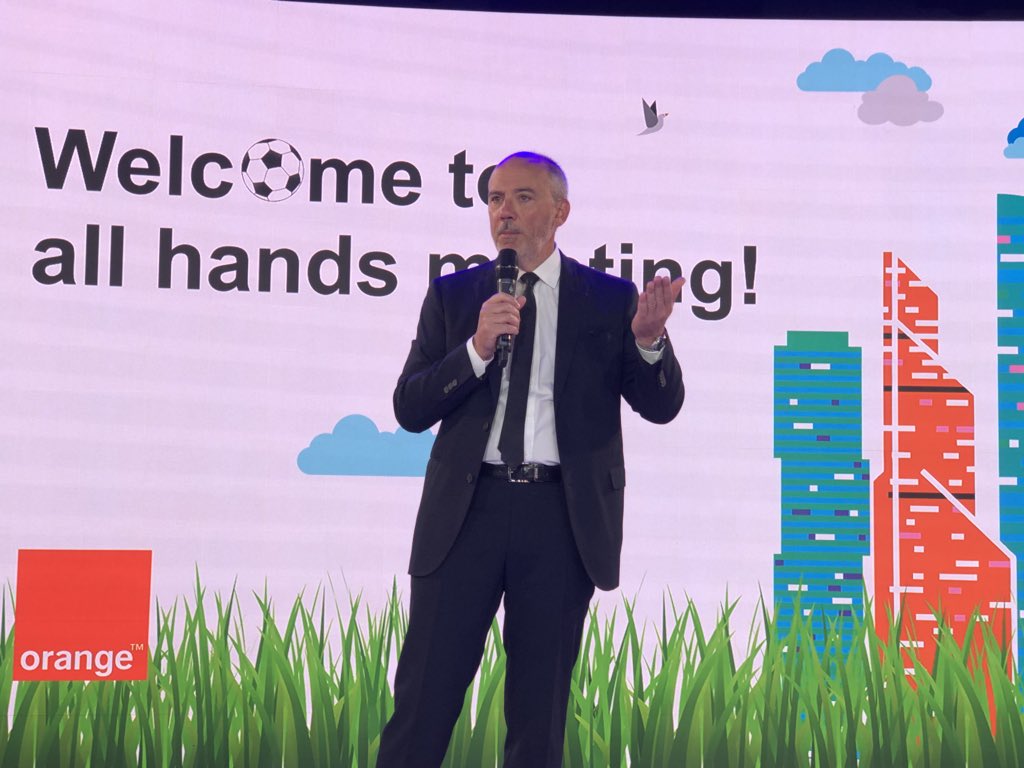 HelmReisinger's tweet photo. Very proud to welcome our @orange chairman @srichard to Moscow giving an inspiring pitch to our great @orangebusiness Russia team who serve our customers from St Petersburg to Wladiwostok, fostering the importance of B2B across @orange. #Transformingtheworld https://t.co/wN3tupocRf