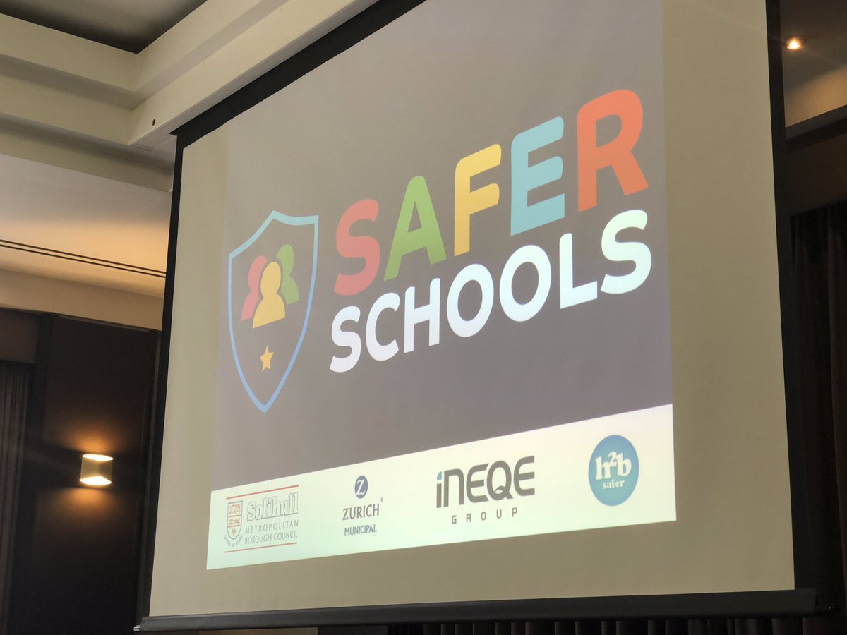 Hannah_Paul's tweet photo. Really excited to launch the #SaferSchools Package in @SolihullCouncil through @ineqegroup’s partnership with @ZurichMunicipal #makechildrensafer https://t.co/8fCi3PzIAq